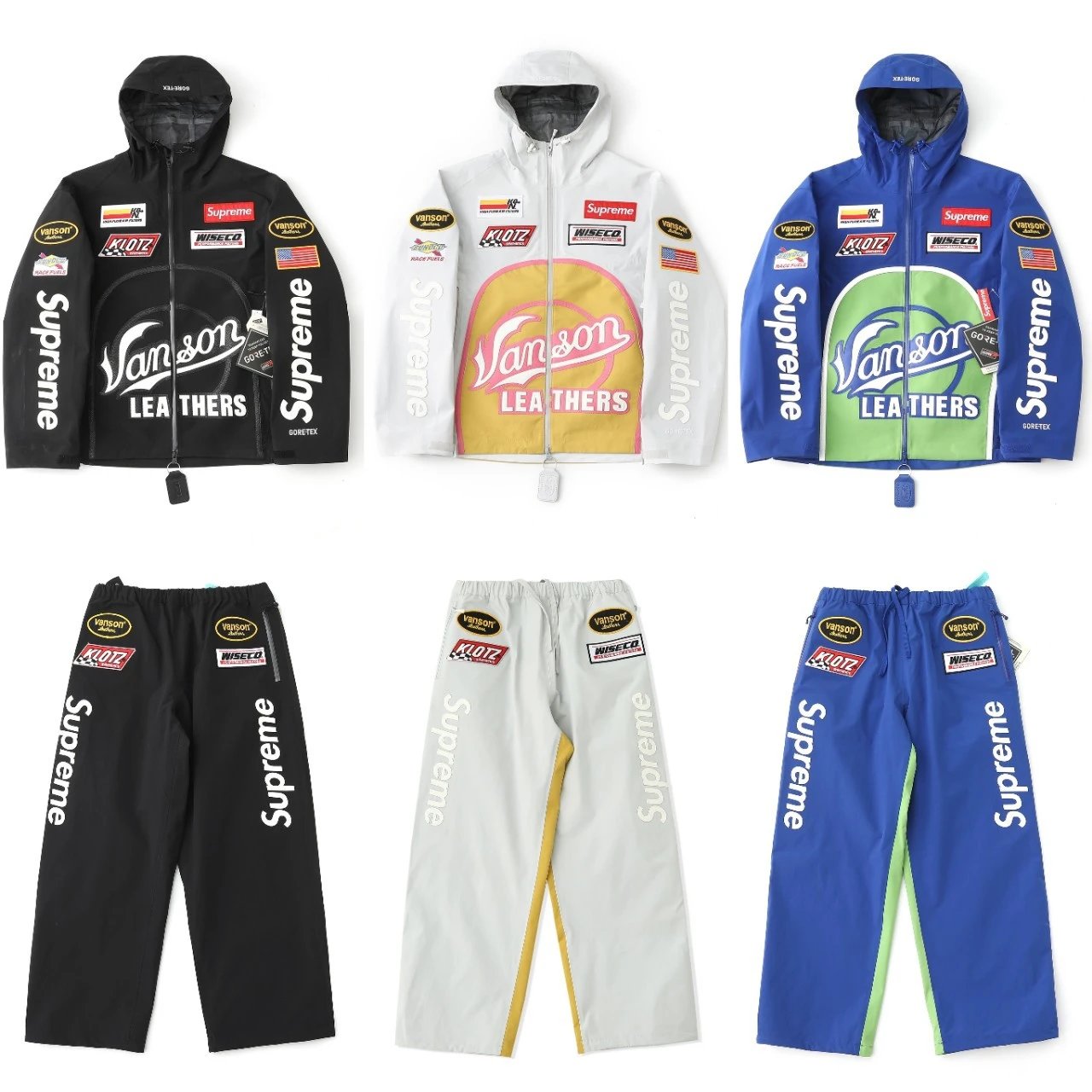 Supreme x Vanson Leathers GORE-TEX Shell