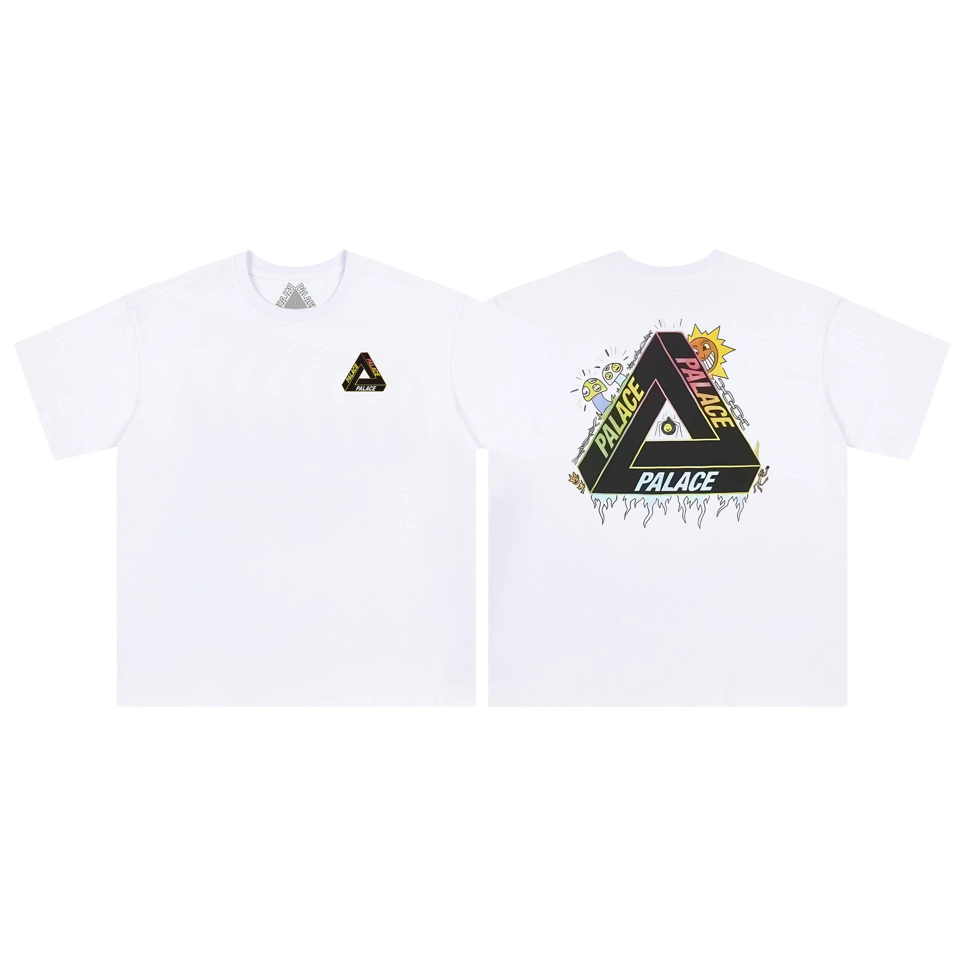 Palace T-Shirts Graphic logo print short-sleeve T-shirt — 39