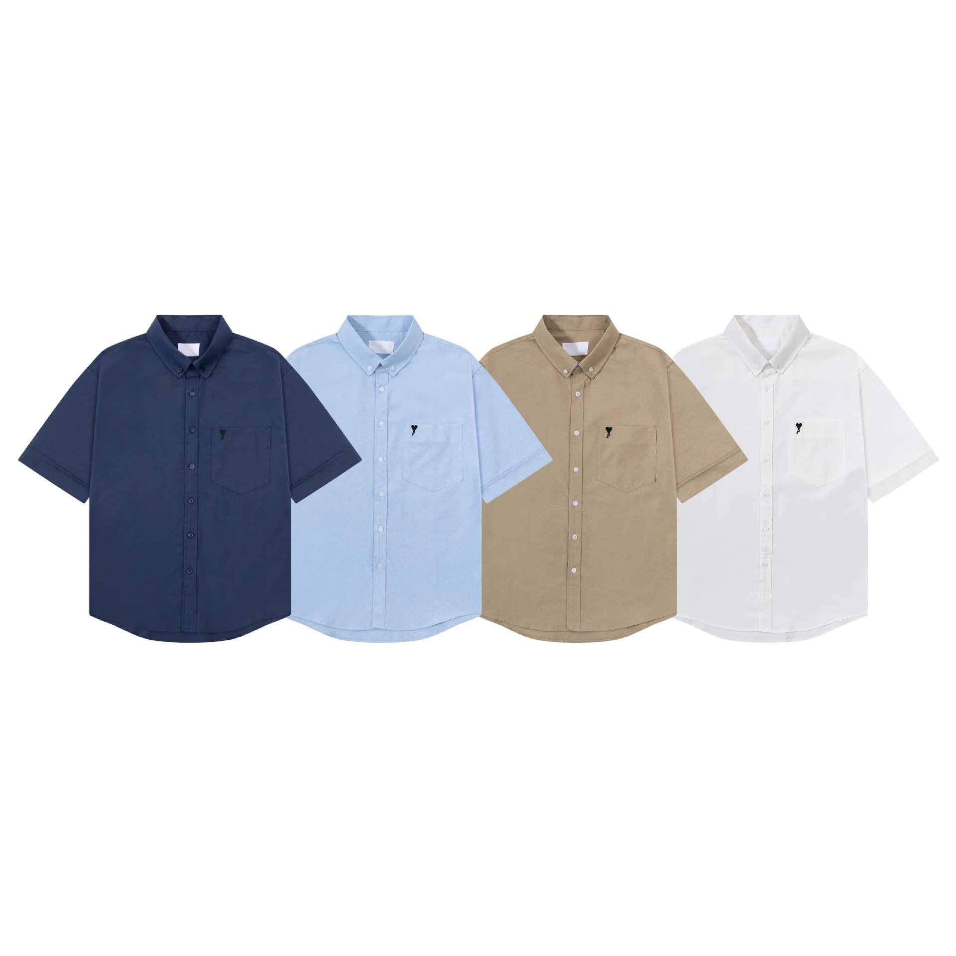  Ami Paris Loose Short-Sleeve 