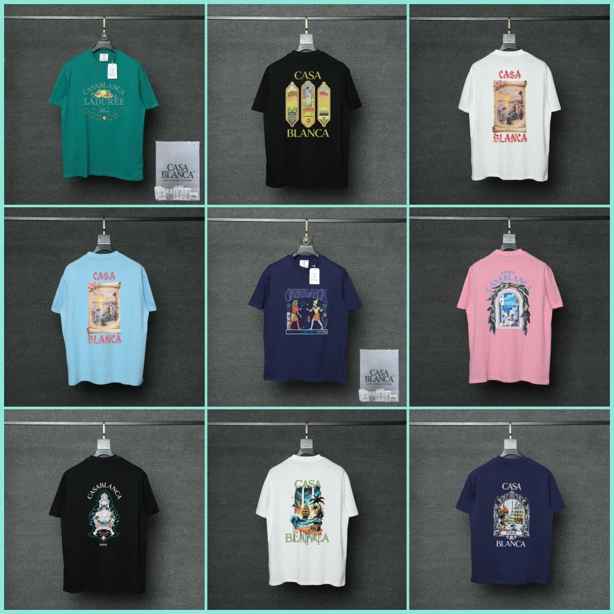 Casa Blanca Graphic Print T-Shirt Collection