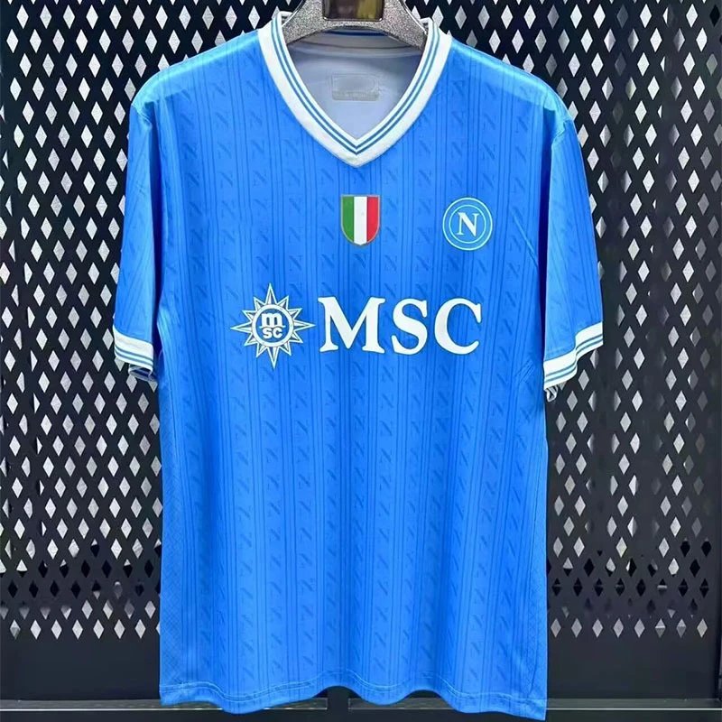 Unbranded Football Jerseys Short-Sleeve Club and National Team Designs — 2526 Naples home stadium