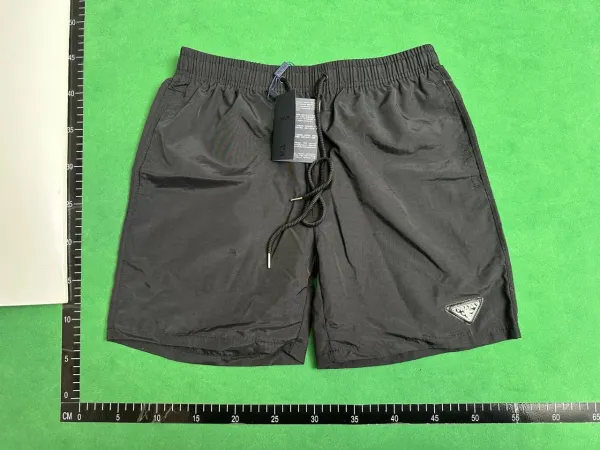 Design Tape Detail Jogger Shorts Army Green - 4