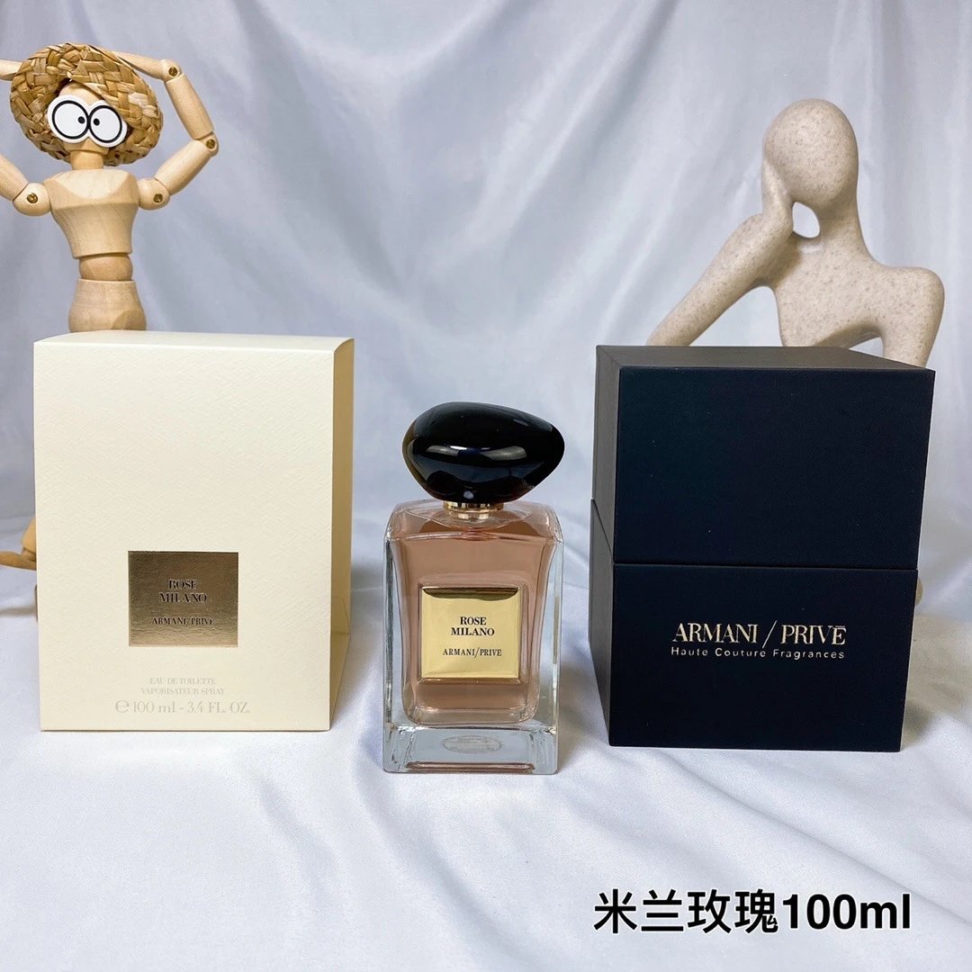 Giorgio Armani Multiple fragrance models shown — Milan Rose 100ml