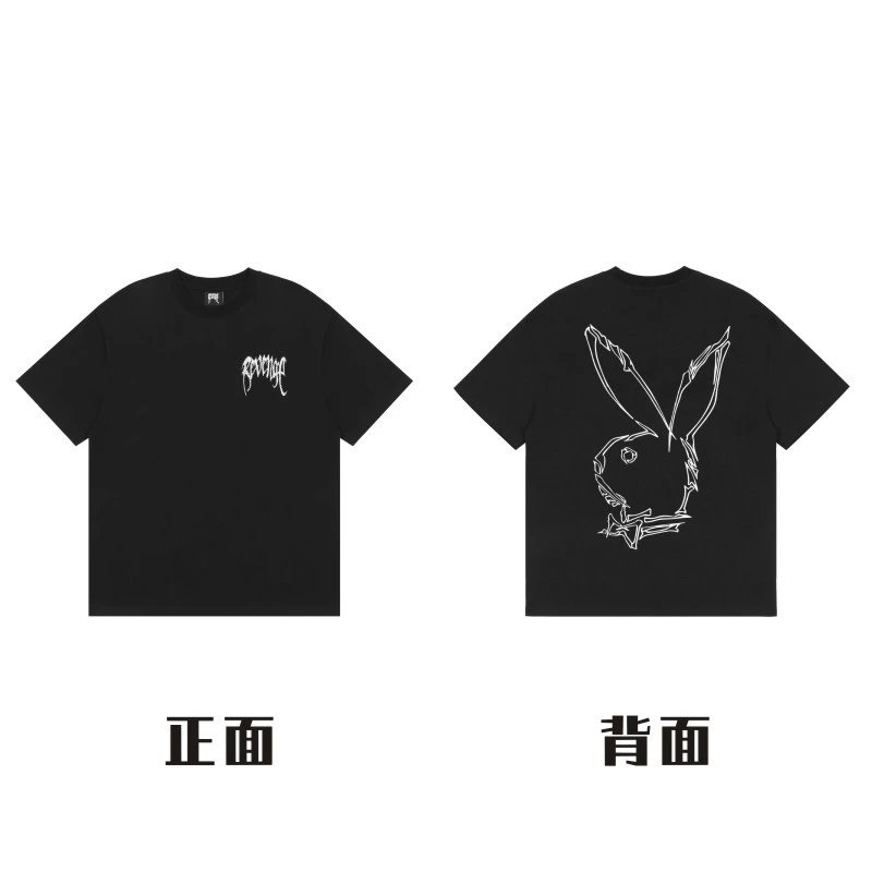 Revenge T-Shirts Gothic Logo Graphic — 10