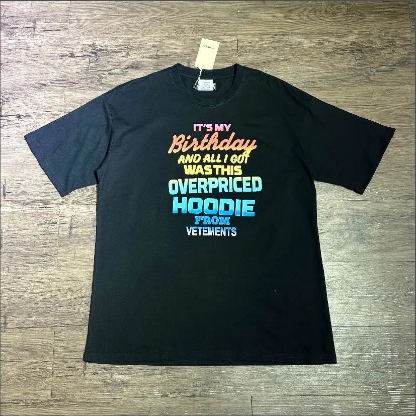 Vetements T-Shirts Graphic Print — 5