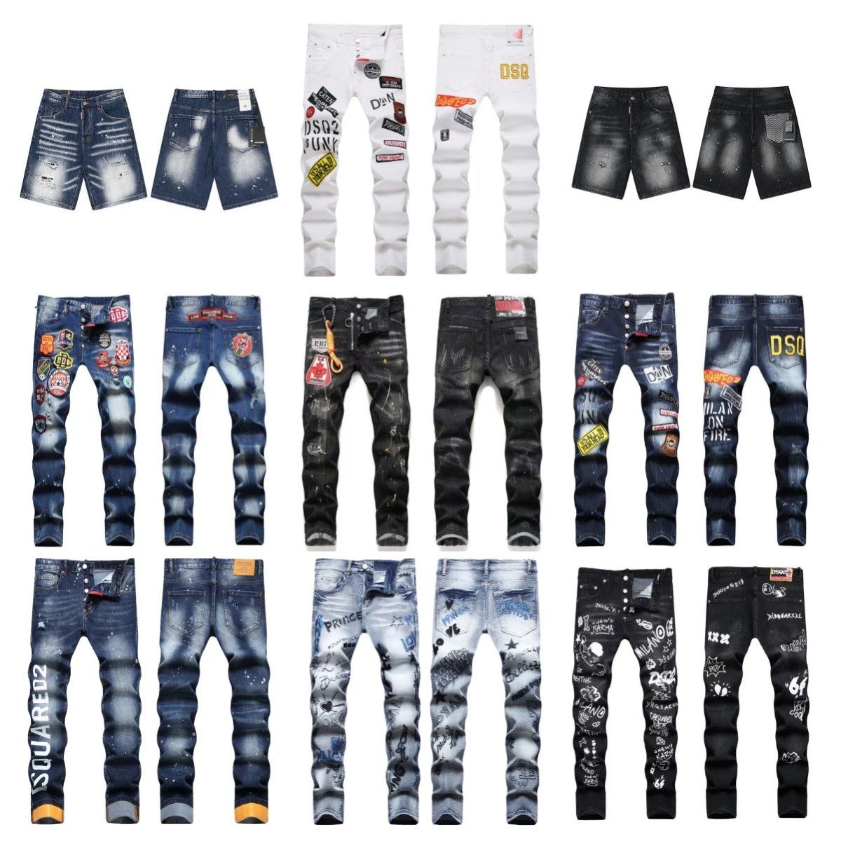 DSQUARED2 Men's High-Street Fa