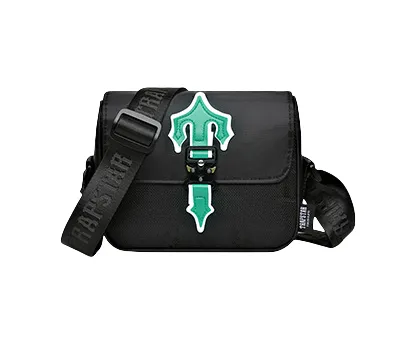 Marcelo Burlon County of Milan Arrow Crossbody Bag Black - 1