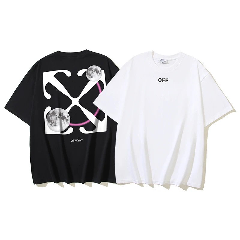 Off-White T-Shirts Short-Sleeve Logo Graphic T-Shirt image 9