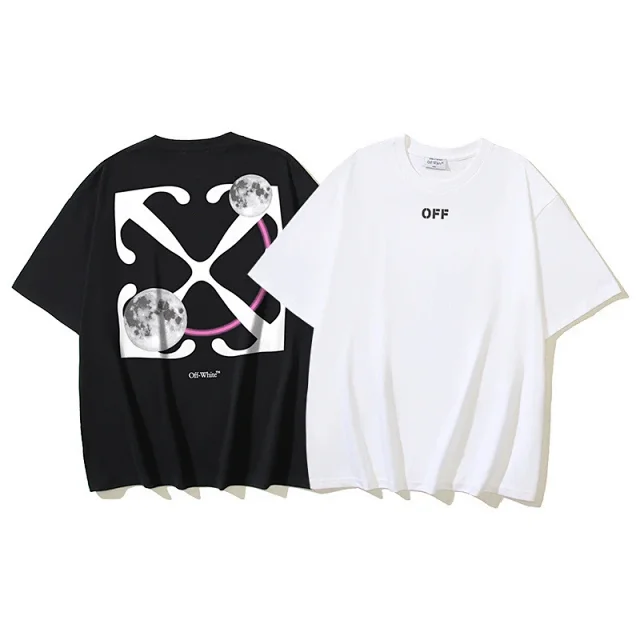 Off-White T-Shirts Short-Sleeve Logo Graphic T-Shirt product detail image 15