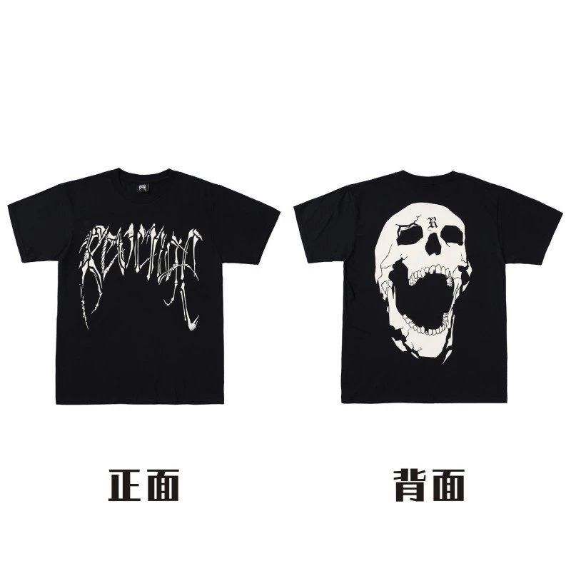 Revenge T-Shirts Gothic Logo Graphic — 02