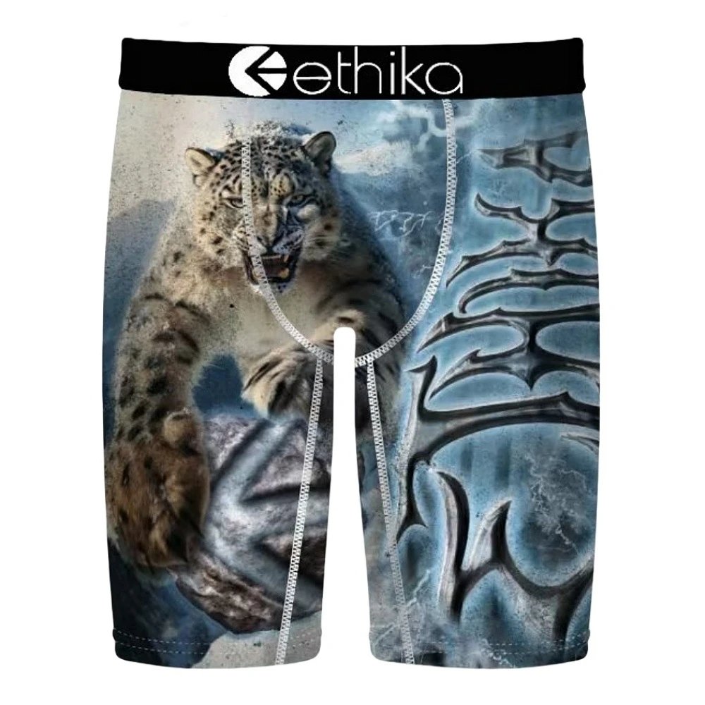 Ethika Underwear Printed Boxer Briefs — Elvis the Cat