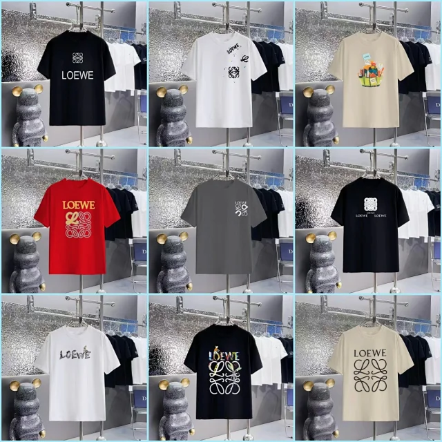 Loewe T-Shirts Short-Sleeve Anagram Logo T-Shirt product detail image 2