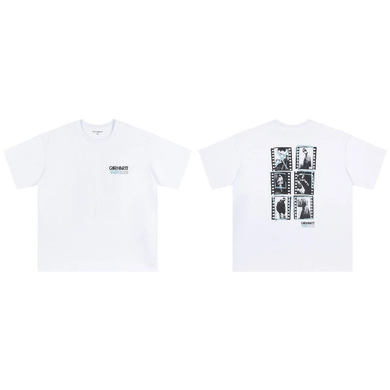 Carhartt T-Shirts Logo Print — 8023 white