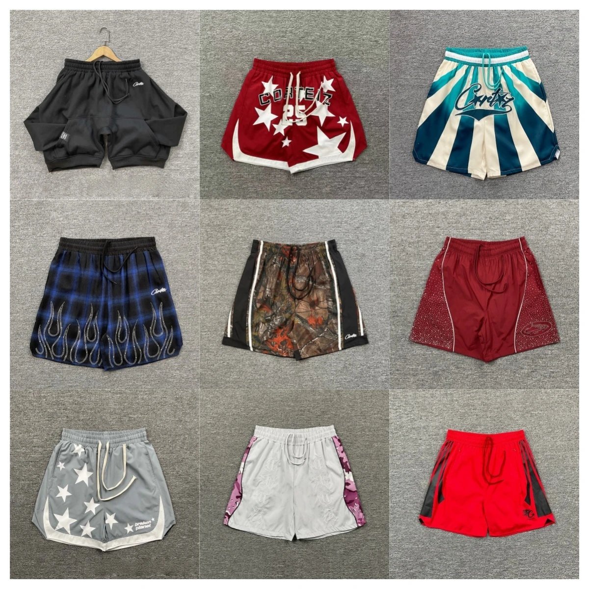Corteiz casual shorts, beach s