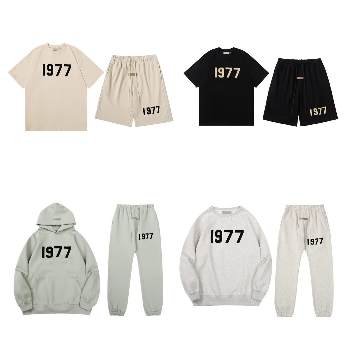 Casual tracksuits and short-sl