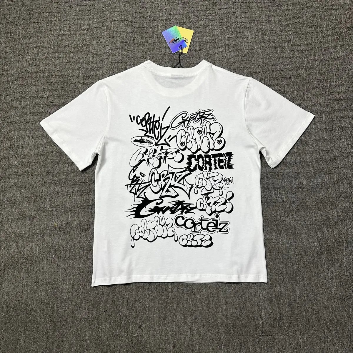 Corteiz T-Shirts Graphic Print — 3217 white