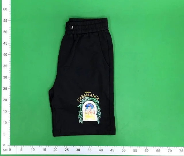 Casablanca Shorts Drawstring logo-print product detail image 4