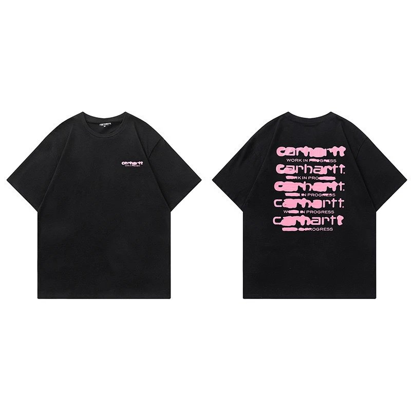 Carhartt T-Shirts Logo Print — 8810 black