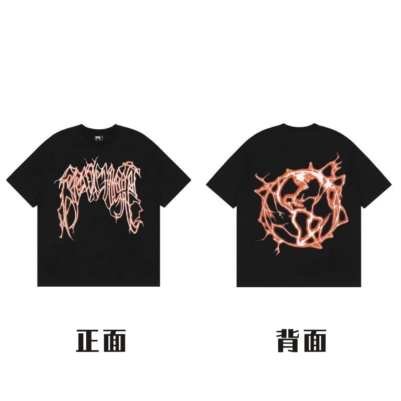 Revenge T-Shirts Gothic Logo Graphic — 14
