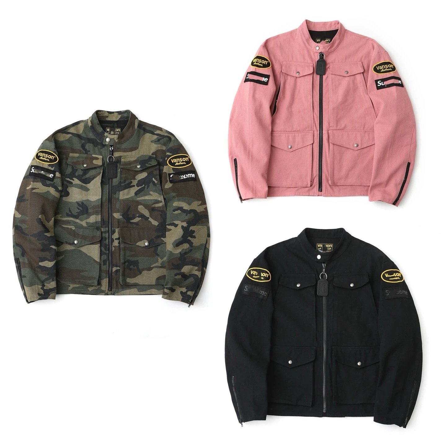  Supreme x Vanson Leathers Cordura Sprin