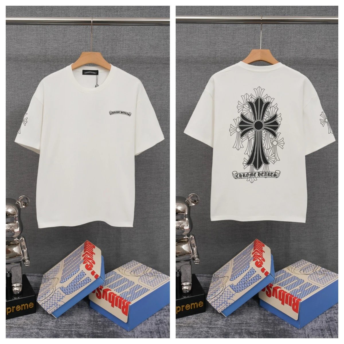 Chrome Hearts T-Shirts Cross Graphic — 35