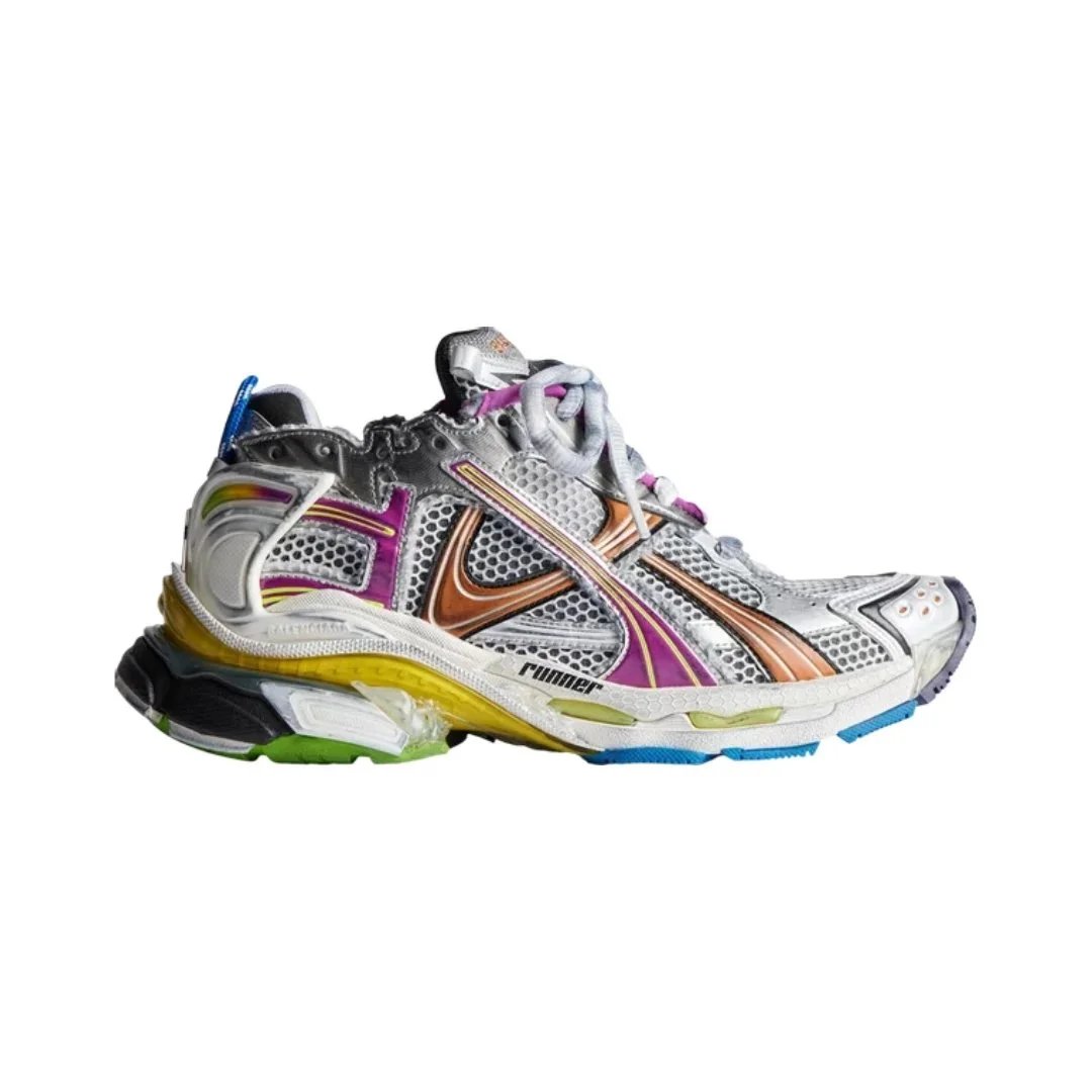 Balenciaga Sneakers Runner 7.5 — Multi-Color