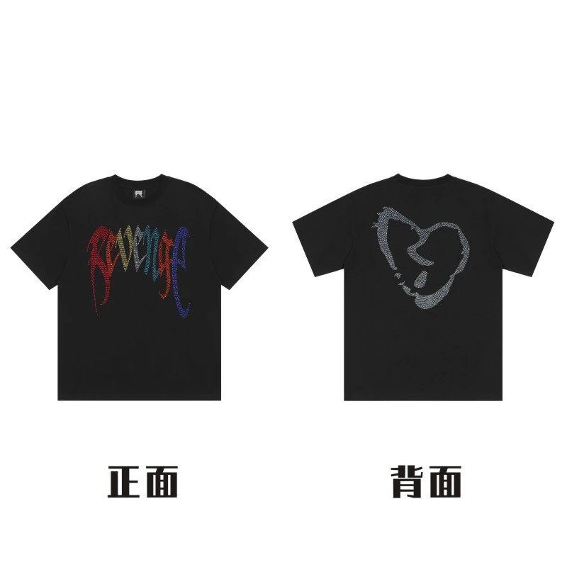 Revenge T-Shirts Gothic Logo Graphic — 21
