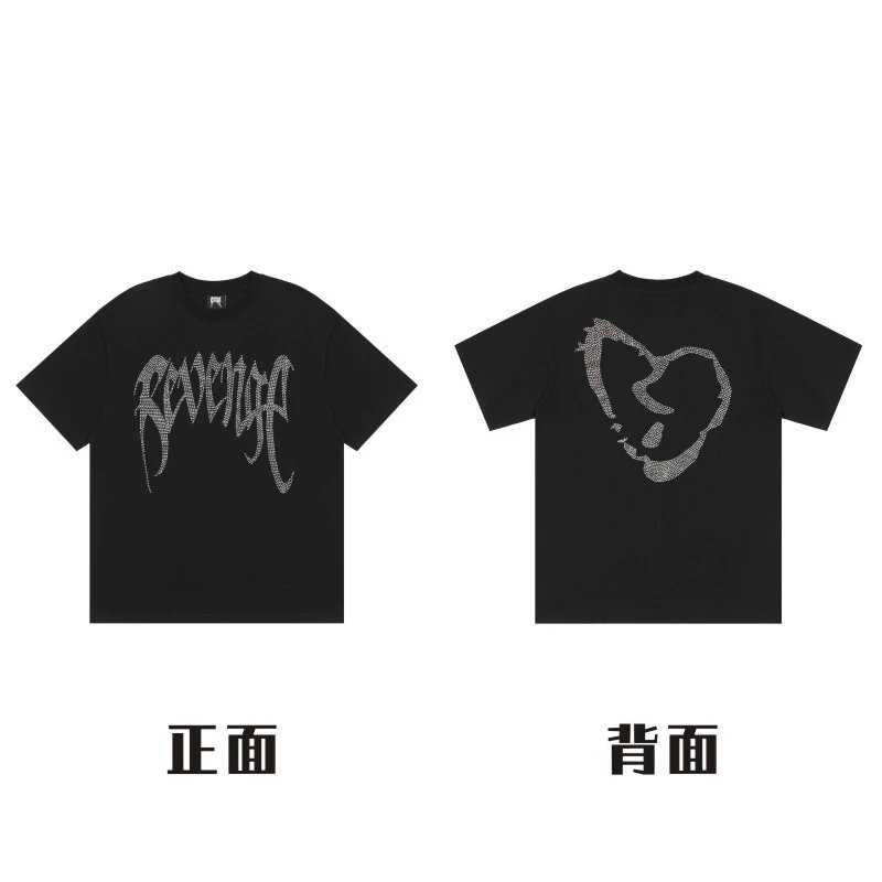 Revenge T-Shirts Gothic Logo Graphic — 24