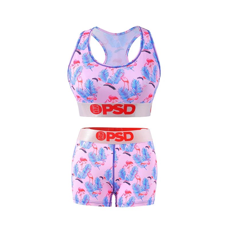 Ethika Matching Sets Girls' sports bra and shorts set — 2018
