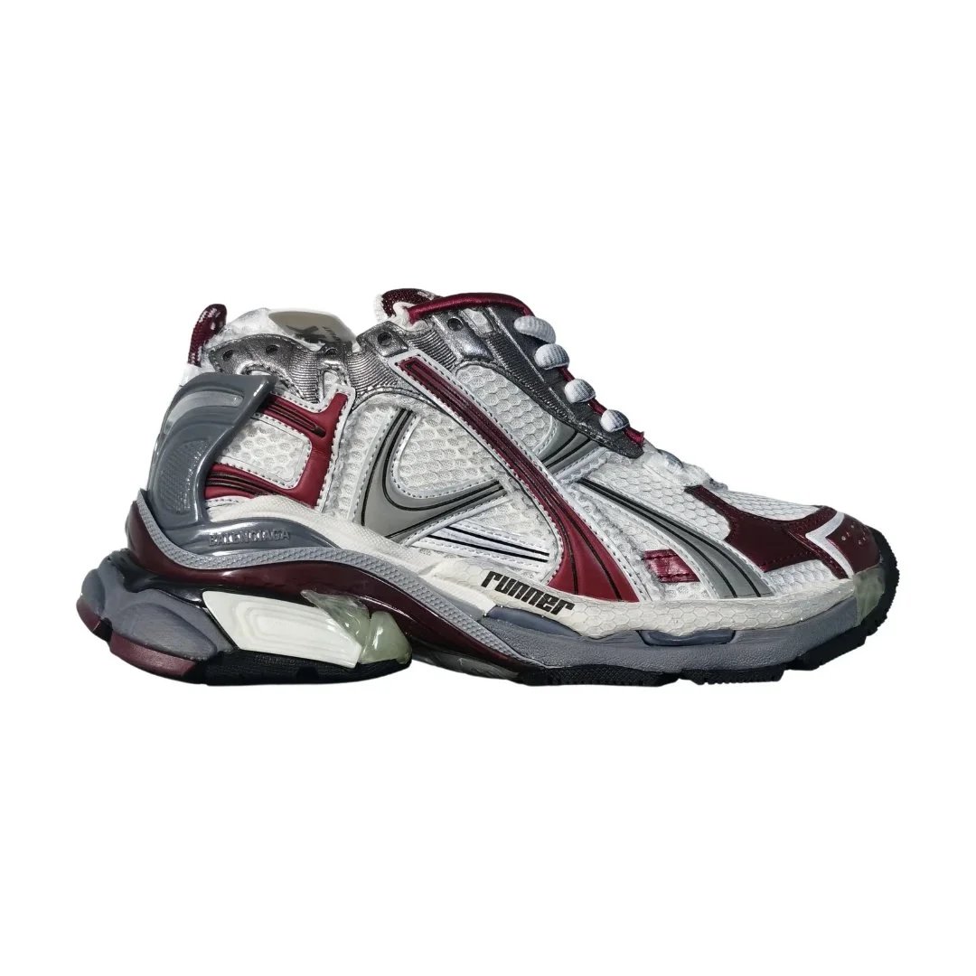 Balenciaga Sneakers Runner 7.5 — White Red