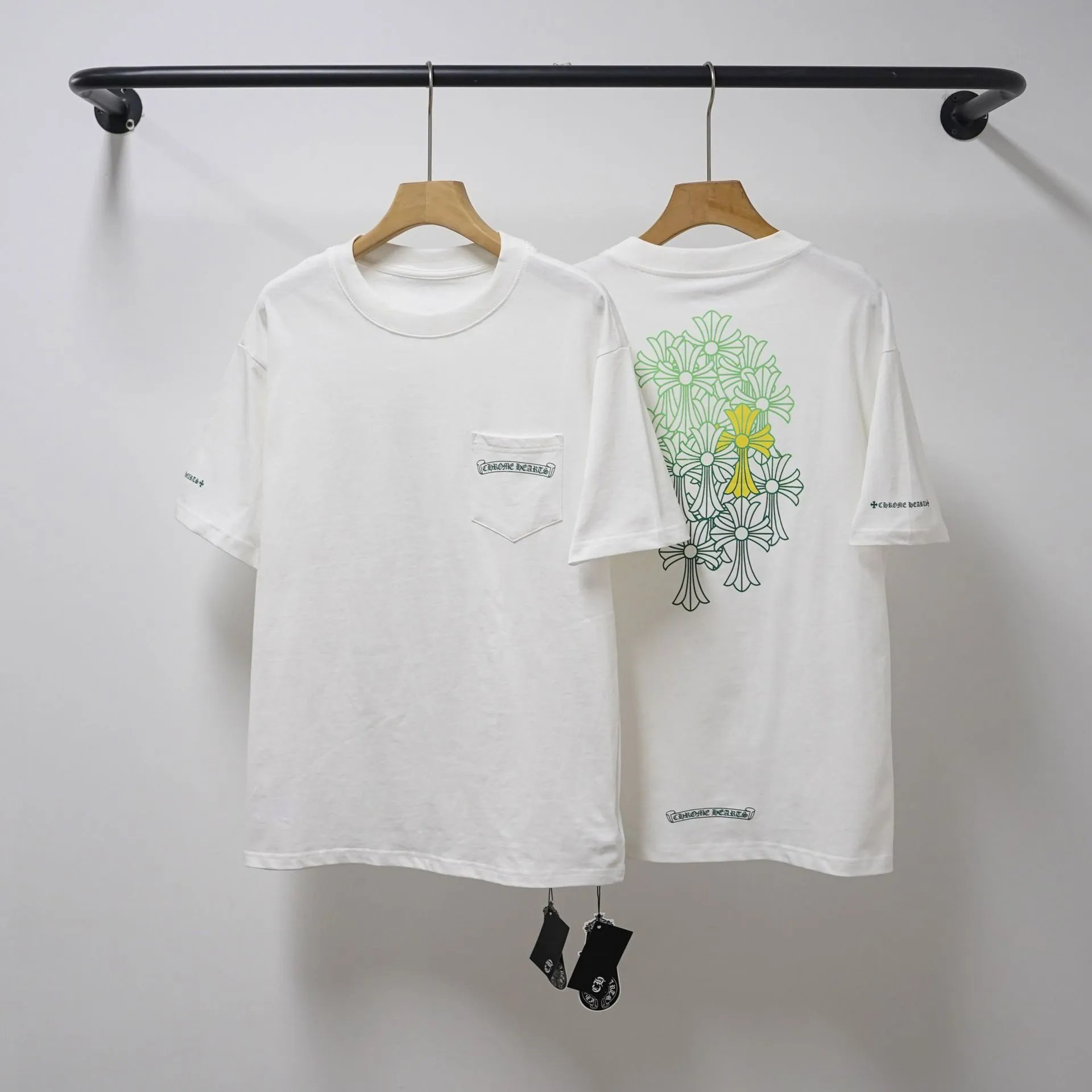 Chrome Hearts T-Shirts Oversized graphic pocket T-shirt — 3
