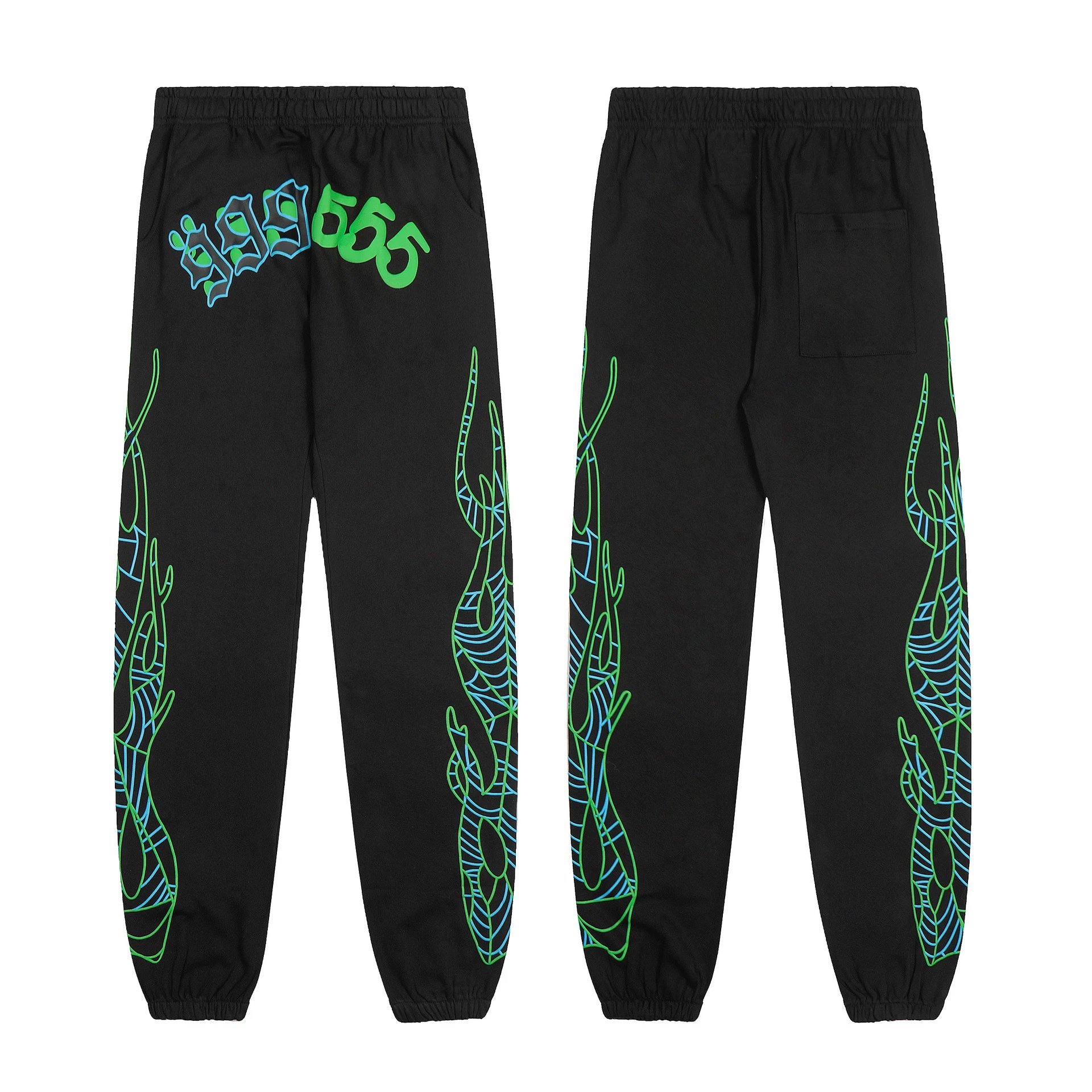 Sp5der Graphic Print Hoodie — 2655