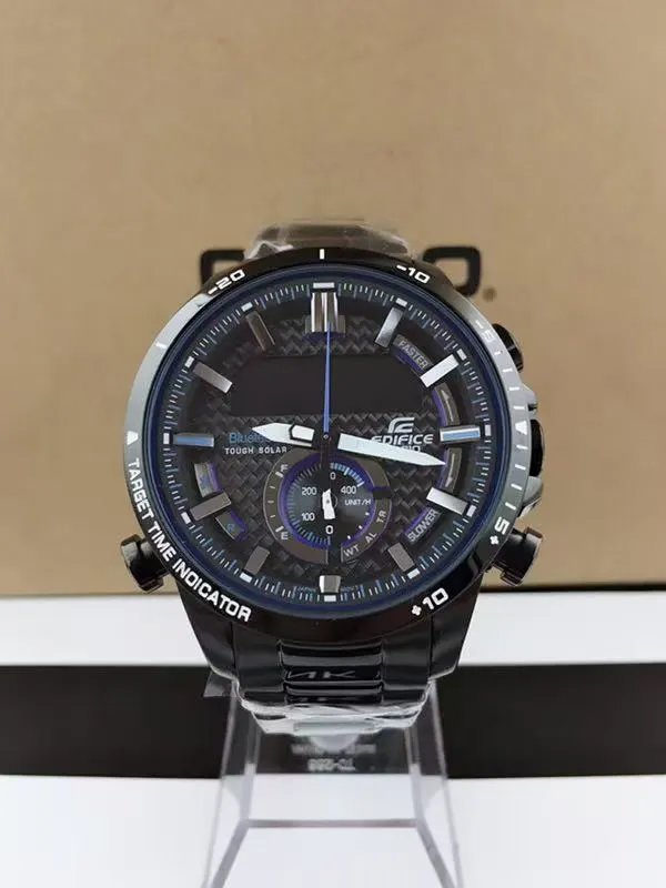 Casio Watches G-Shock octagonal ana-digi metal bracelet watch — Steel strip 3