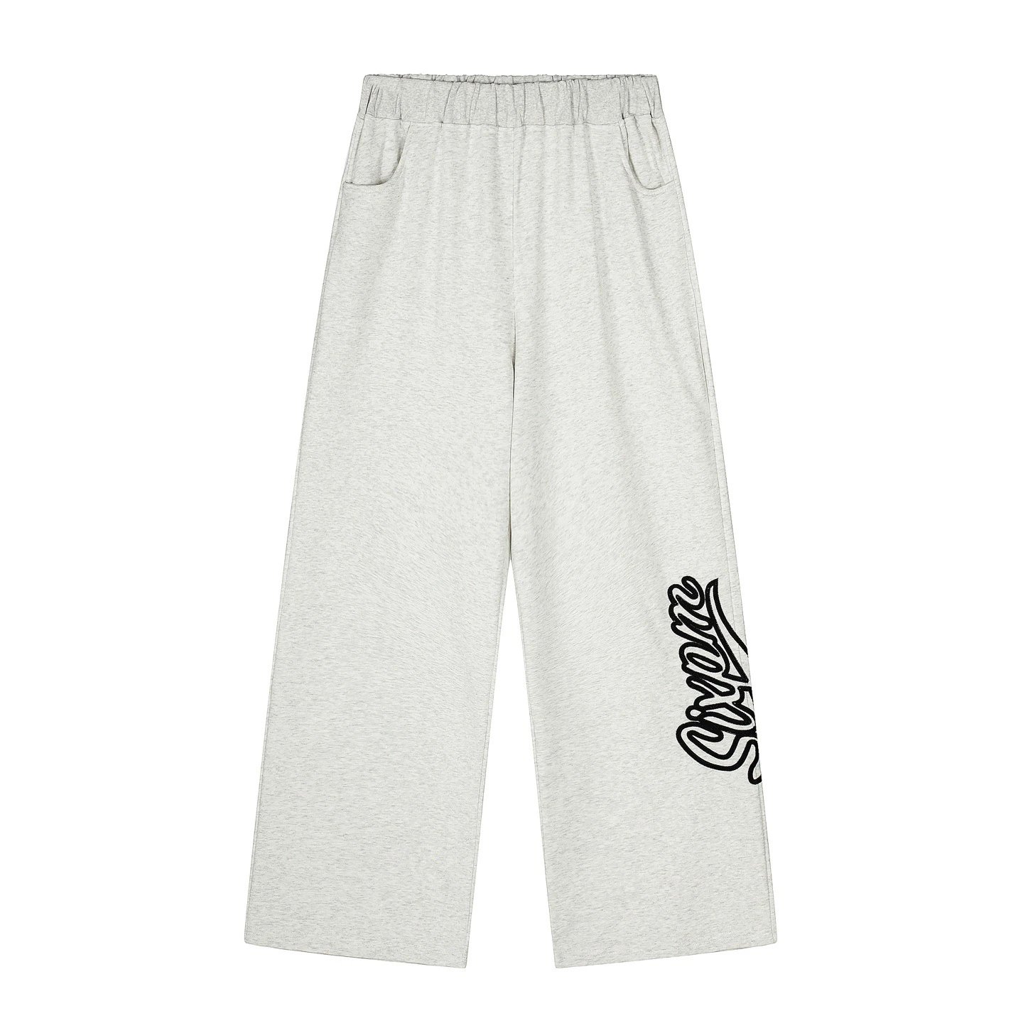 6PM Tracksuits Records Logo Hooded Tracksuit — 2007 Gray trousers