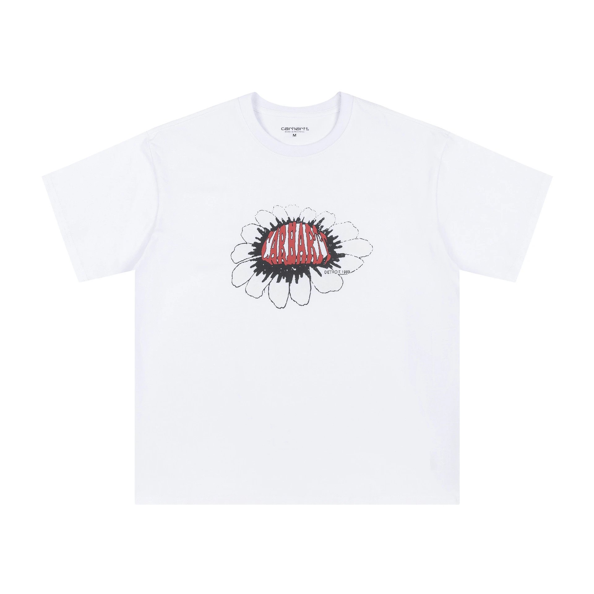Carhartt T-Shirts Logo Print — 8018 white