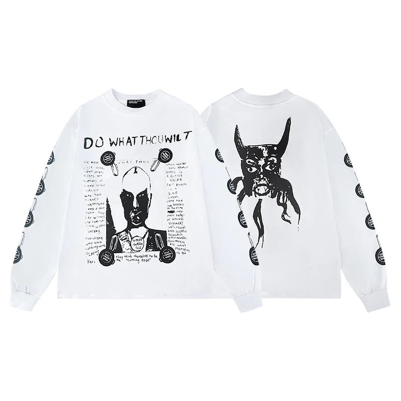 Enfants Riches Déprimés Hoodies & Sweatshirts Graphic Print Pullover Hoodie — 29