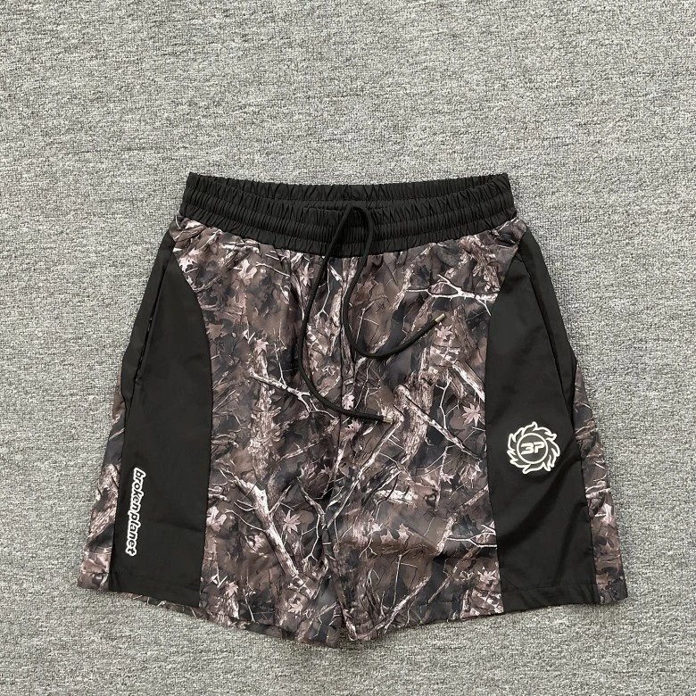 Broken Planet Shorts Drawstring athletic — 3192 black