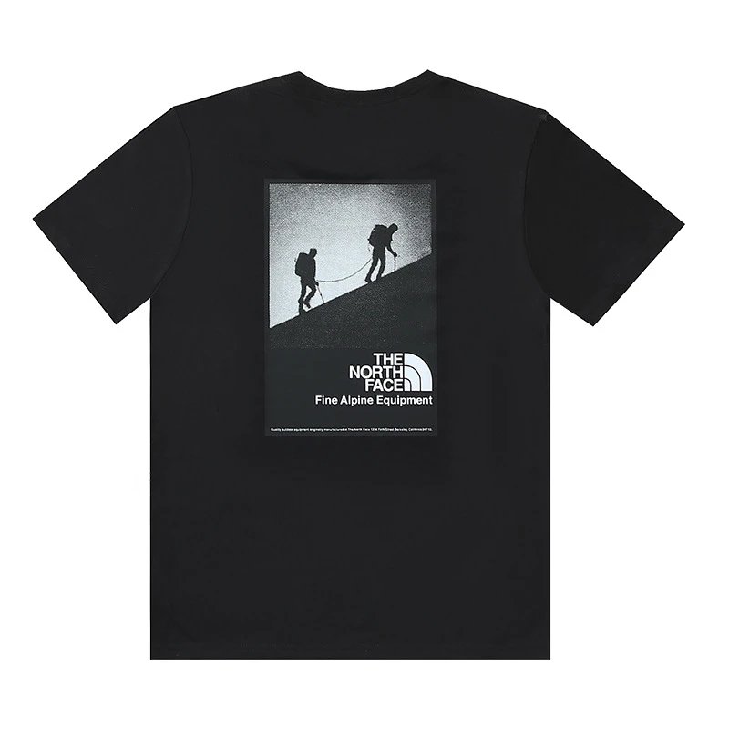 The North Face T-Shirts Short-Sleeve Graphic Logo Print — 04