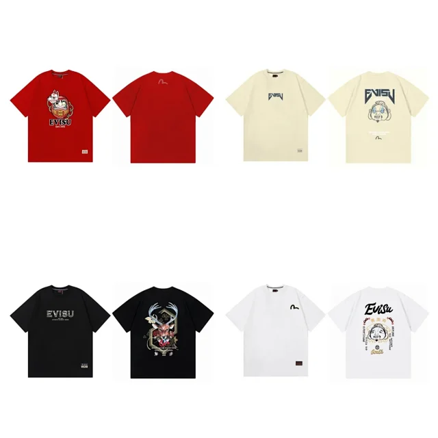 Evisu T-Shirts Short-Sleeve Graphic T-Shirt product detail image 1