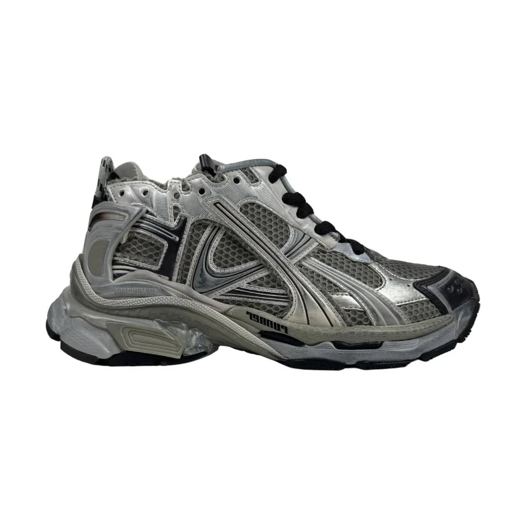 Balenciaga Sneakers Runner 7.5 — Black Silver
