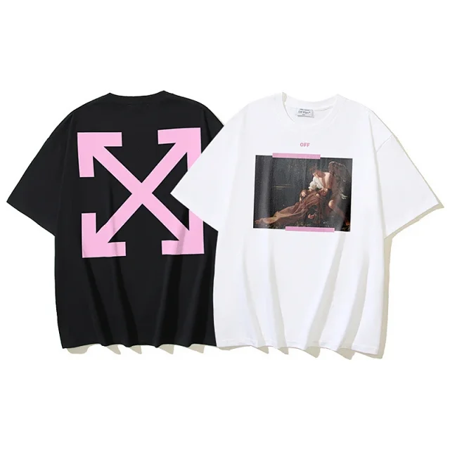 Off-White T-Shirts Short-Sleeve Logo Graphic T-Shirt product detail image 11