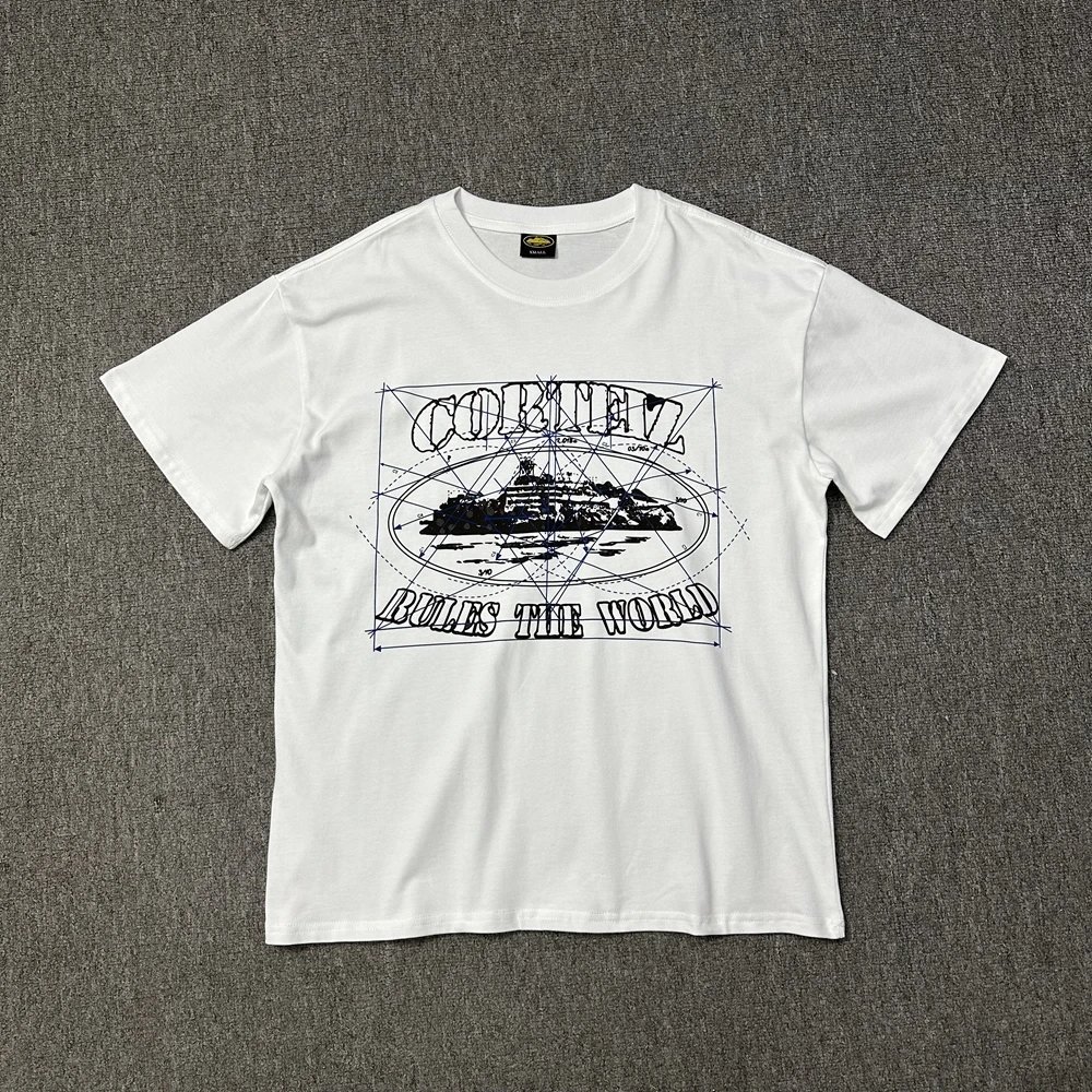 Corteiz T-Shirts Graphic Print — 3168 white