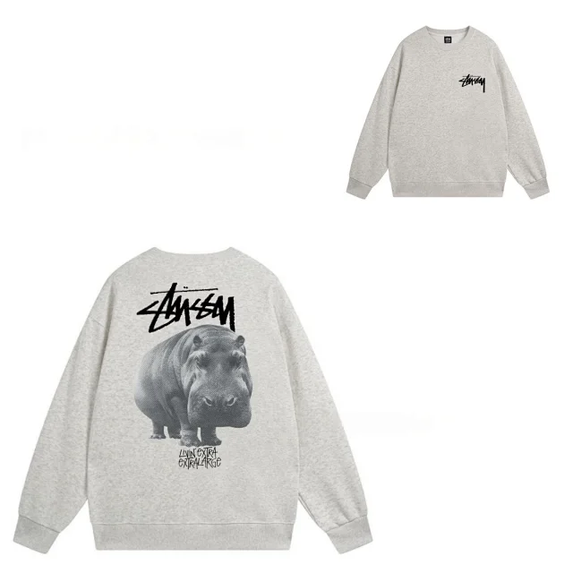 Stüssy Hoodies & Sweatshirts Crewneck Graphic Sweatshirt product detail image 7