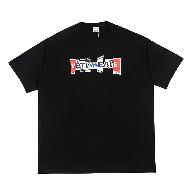 Vetements T-Shirts Graphic Print — 22
