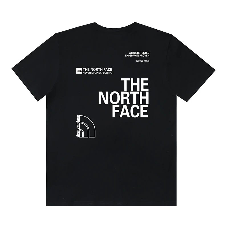 The North Face T-Shirts Short-Sleeve Graphic Logo Print — 09