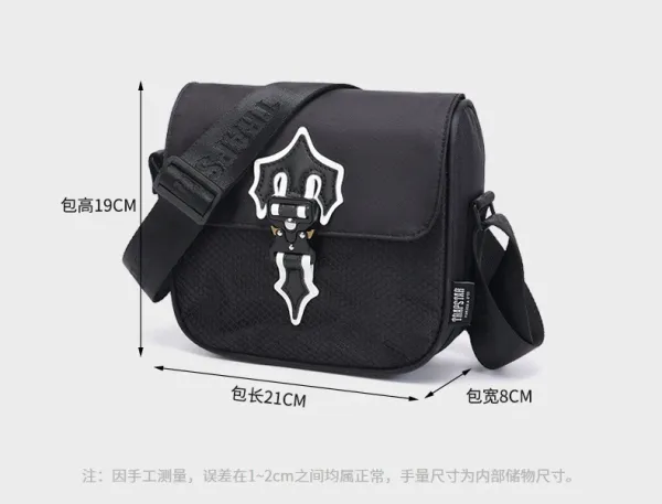Off-White Arrow Logo Crossbody Bag Black - 15