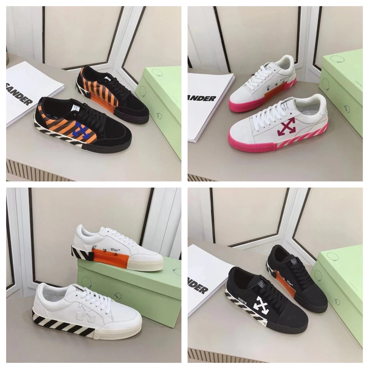 Off-White Vulcanized Low-Top S