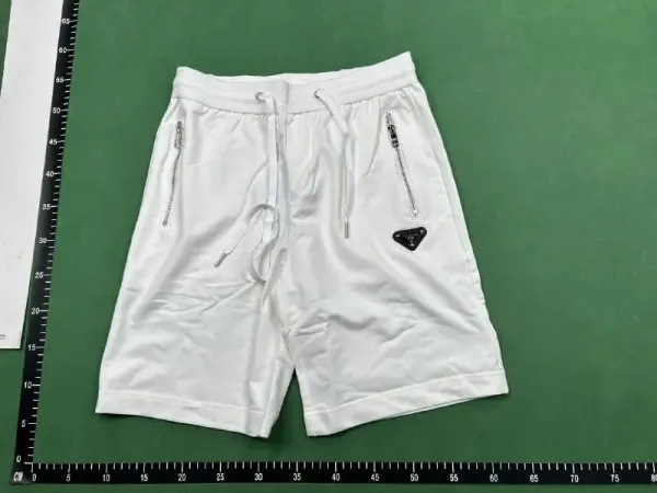 Design Tape Detail Jogger Shorts Army Green - 2