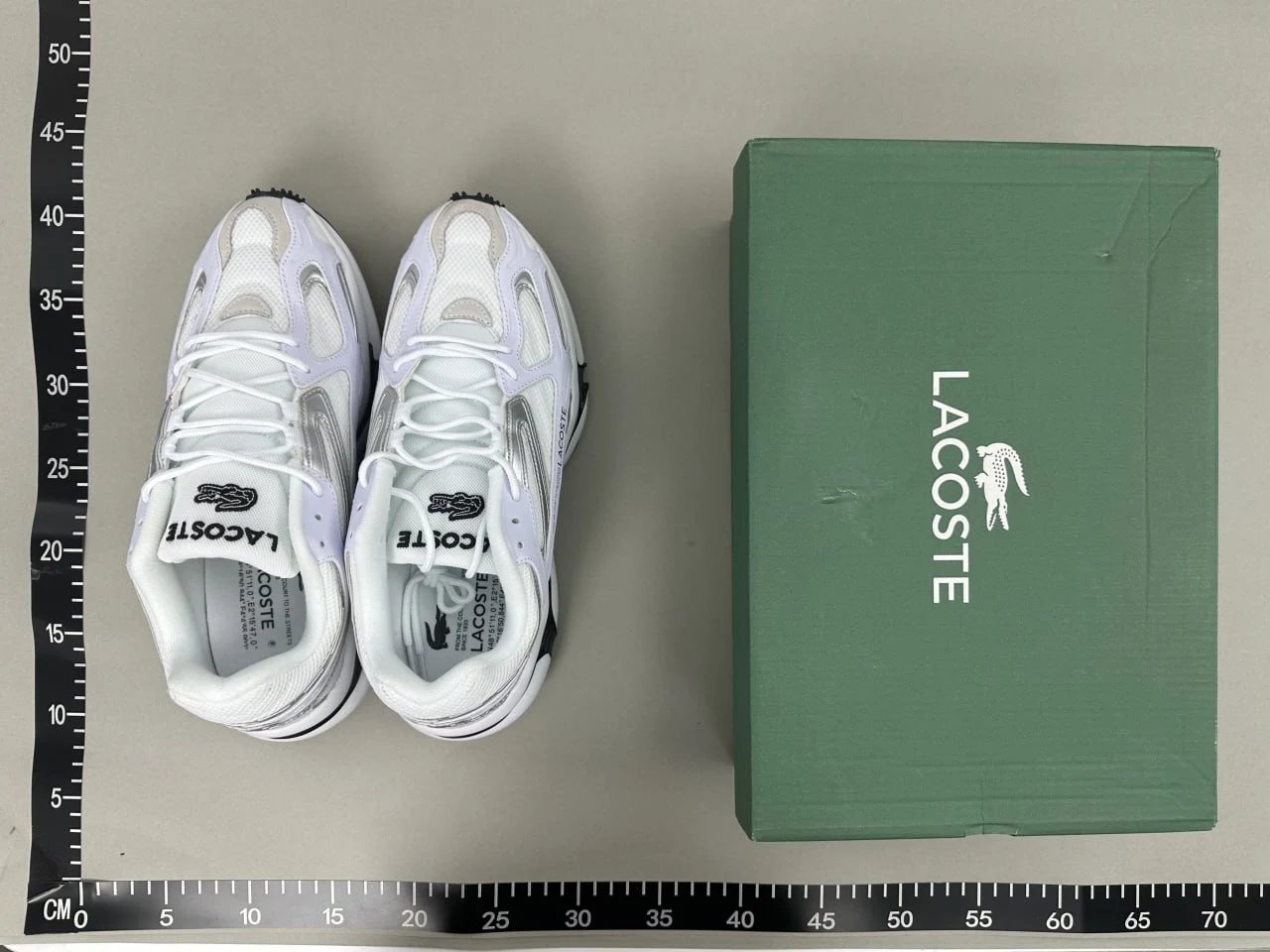 Lacoste L.12.12 Bold Multicolor Chunky Sneakers - 2