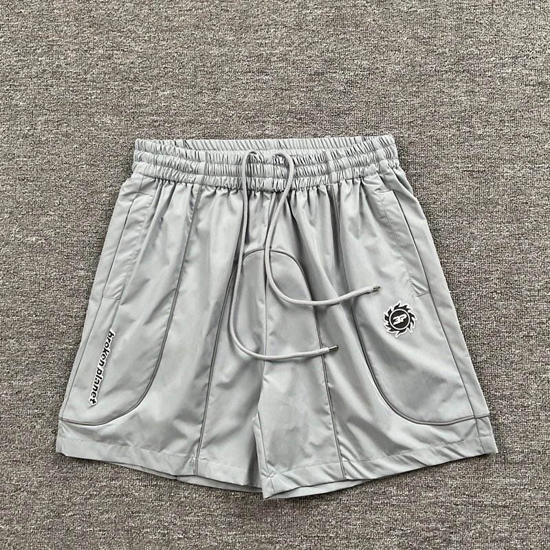 Broken Planet Shorts Drawstring athletic — 6112 gray